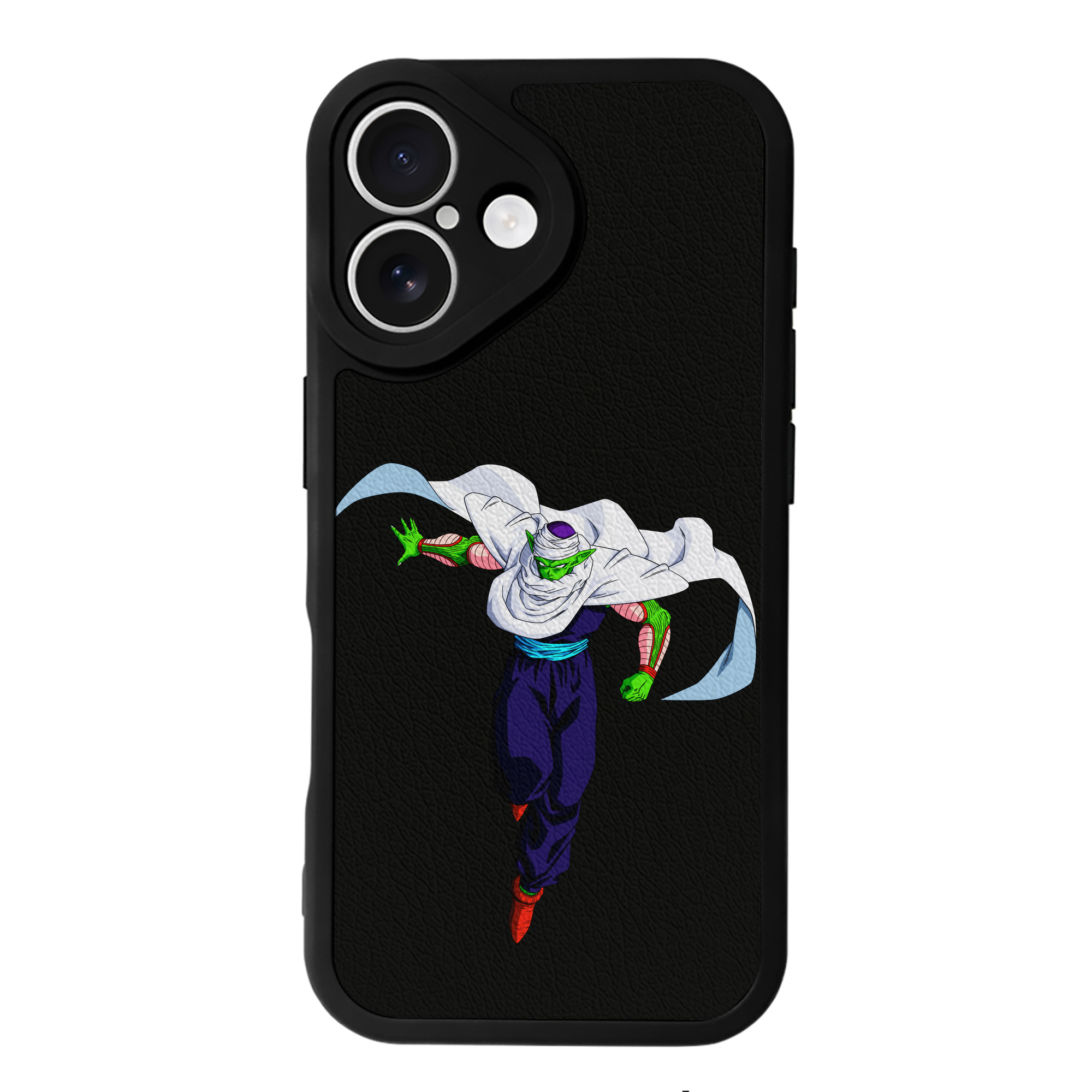 （画像用） ドラゴンボール ピッコロ DRAGON BALL Piccolo 【iPhone 16シリーズ対応】シリコンスマホケース（レザー調） 材質：シリコン